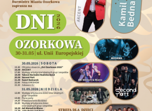 Plakat dotyczący Dni Ozorkowa 2026