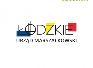 Na zdjęciu logo i nazwa Partnera Dni Ozorkowa: Łódzkie