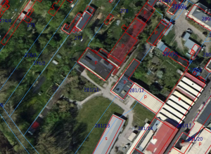 Obrazek przedstawia działkę nr 281/11 przy ulicy Wyszyńskiego.