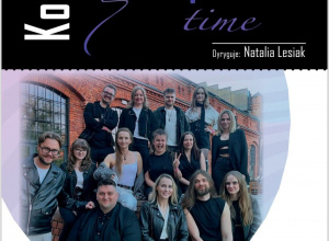 Plakat informujący o koncercie