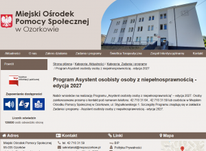 Zdjecie strony MOK